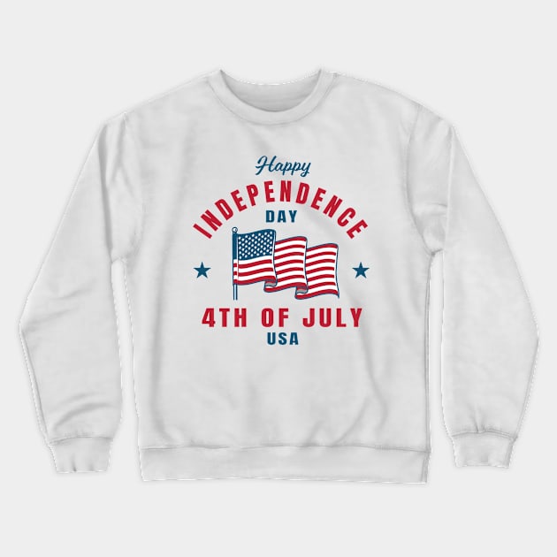 july 4th Crewneck Sweatshirt by Mdath